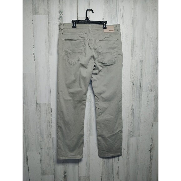 Mavi Jeans Mens Size 34x30 Matt Relaxed Straight Leg Green - Picture 3 of 6